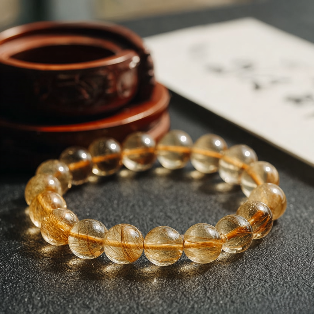 Golden Rutilated Quartz