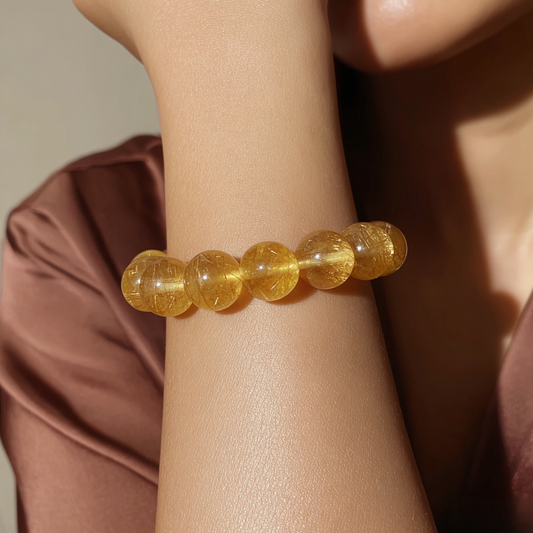 Golden Rutilated Quartz