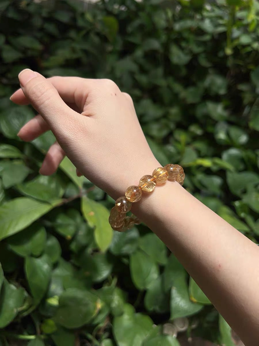 Golden Rutilated Quartz