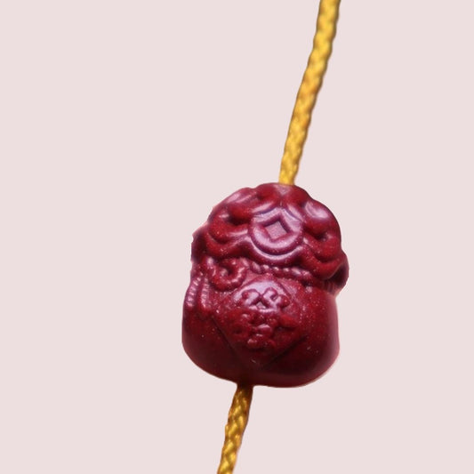 Hulu Cinnabar Bead