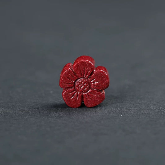 Cherry Blossom Cinnabar Bead