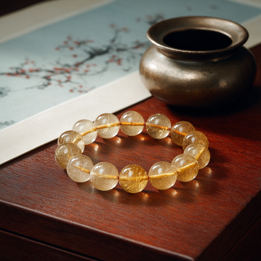 Golden Rutilated Quartz