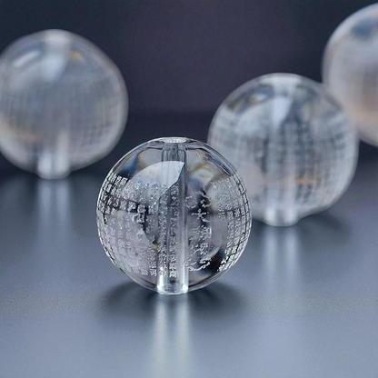 Engraved Clear Quartz